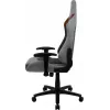 Cadeira gaming universal Aerocool DUKE AeroSuede preta, castanha, cinzenta
