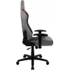 Cadeira gaming universal Aerocool DUKE AeroSuede preta, castanha, cinzenta