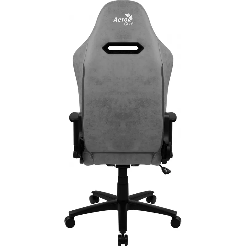 Cadeira gaming universal Aerocool DUKE AeroSuede preta, castanha, cinzenta