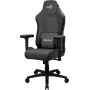 Aerocool CROWN AeroWeave CROWNASHBK cadeira gaming ergonómica, assento acolchoado, almofadas ajustáveis, Ash Black