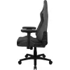 Aerocool CROWN AeroWeave CROWNASHBK cadeira gaming ergonómica, assento acolchoado, almofadas ajustáveis, Ash Black