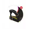 Huzaro Force 4.4 RGB cadeira gaming, tecido, carga máxima 130 kg, altura 125 cm, preto