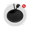 Huzaro Hero 6.3 secretária gaming, 154×48×74 cm, espessura do tampo 1,5 cm, branca