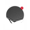 Secretária gaming Huzaro Hero 1.4 preta, tampo retangular em MDF 1000x500x750 mm
