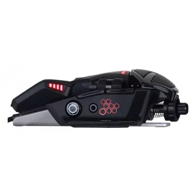 Rato gaming mad-catz R.A.T. 6+ USB Type-A, para destros, 12.000 DPI, 11 botões, preto, com fios