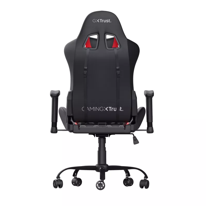 Cadeira gaming universal Trust GXT 708R Resto preta, vermelha