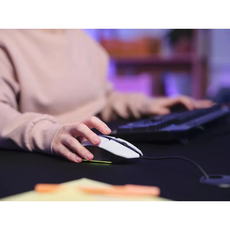Rato gaming Trust GXT 109W Felox para destros USB Type-A ótico 6400 DPI