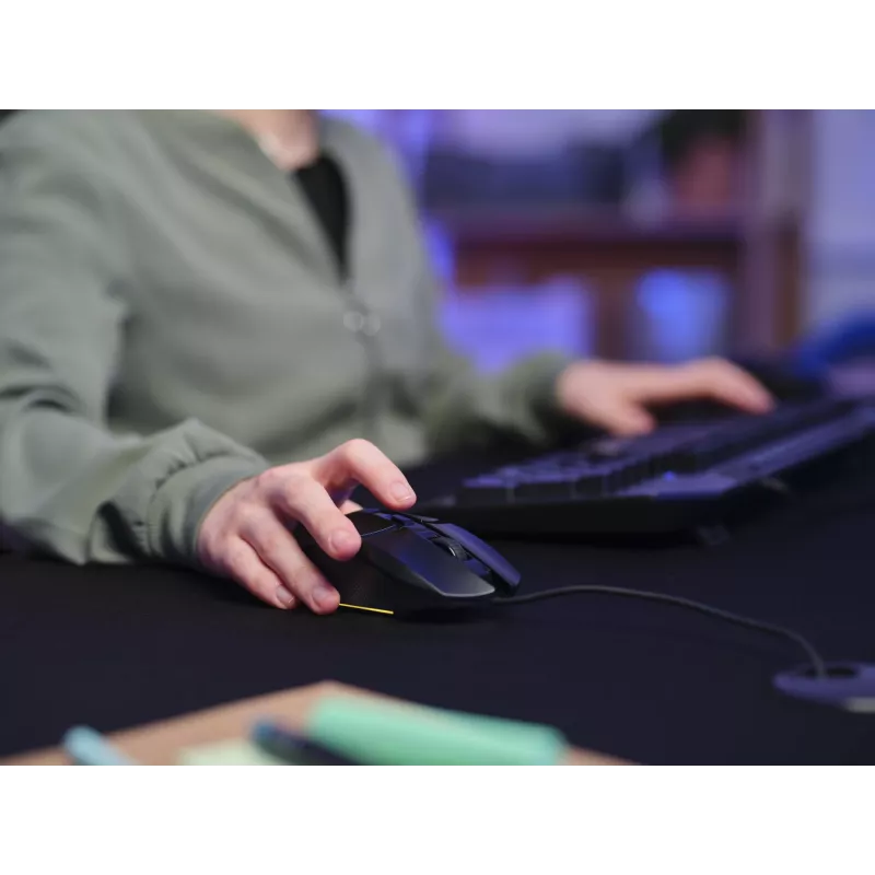 Rato gaming Trust GXT 109 Felox para destros USB Type-A ótico 6400 DPI