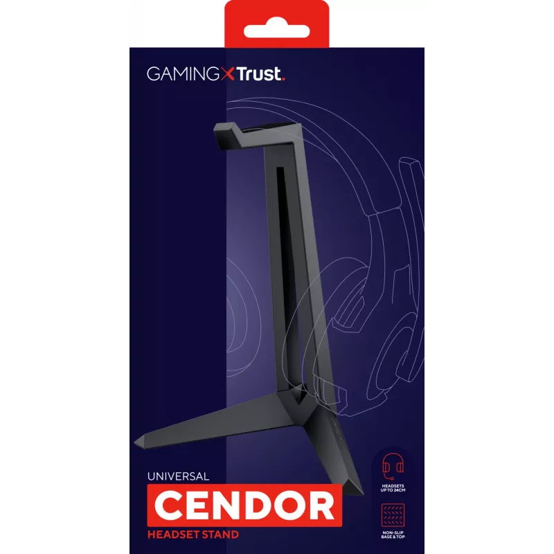 Suporte para auscultadores Trust GXT 260 Cendor