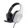 Headset Trust GXT 415W Zirox com fios arco de cabeça gaming branco