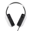 Headset Trust GXT 415W Zirox com fios arco de cabeça gaming branco