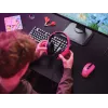 Headset Trust GXT 415P Zirox com fios arco de cabeça gaming rosa