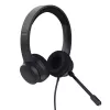 Headset Trust Ayda com fios arco de cabeça chamadas/música USB Type-A preto