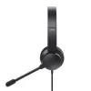 Headset Trust Ayda com fios arco de cabeça chamadas/música USB Type-A preto