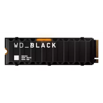 SSD WESTERN DIGITAL - WD_BLACK SN850X - 8 TB - PCIe Gen4 x4 - M.2 2280 - dissipador