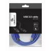 Cabo USB 3.0 GEMBIRD A macho para B macho 3 m – azul