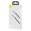 Cabo de transferência de dados Cafule Fast Charge BASEUS - USB Type-A para Lightning - 480 Mbit/s (2,4 A PD) - 1 m - preto