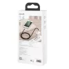 Cabo de transferência de dados Cafule Fast Charge BASEUS - USB Type-A para Lightning - 480 Mbit/s (2,4 A PD) - 1 m - preto