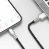 Cabo de transferência de dados Cafule Fast Charge BASEUS - USB Type-A para Lightning - 480 Mbit/s (2,4 A PD) - 1 m - preto