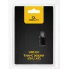 Adaptador USB 2.0 Type-C para USB Type-A GEMBIRD (CM/AF)