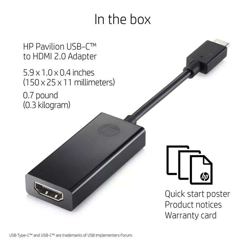Placas de interface/adaptadores HP 2PC54AA HDMI