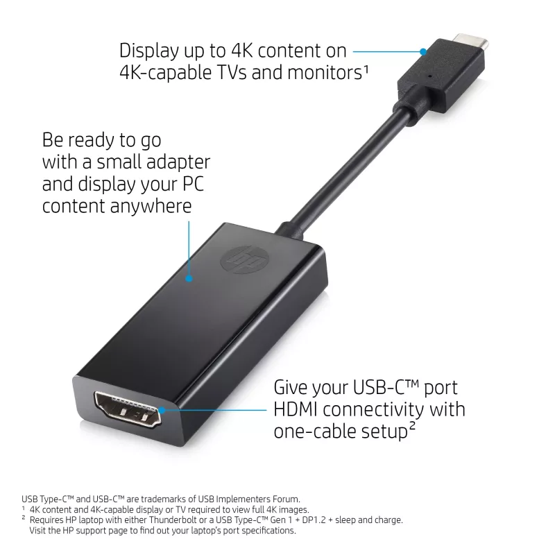 Placas de interface/adaptadores HP 2PC54AA HDMI