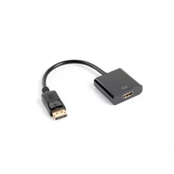 Adaptador LANBERG DisplayPort(m)->hdmi(f) 10 cm