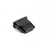 Adaptador de cabo LANBERG Gender Changer HDMI DVI-d 18+1 Single Link preto