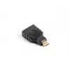 Adaptador de cabo Lanberg AD-0015-BK HDMI Micro HDMI preto