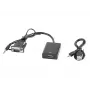 Adaptador de cabo de vídeo LANBERG HDMI tipo A (Standard) VGA (D-Sub) 0,2 m preto