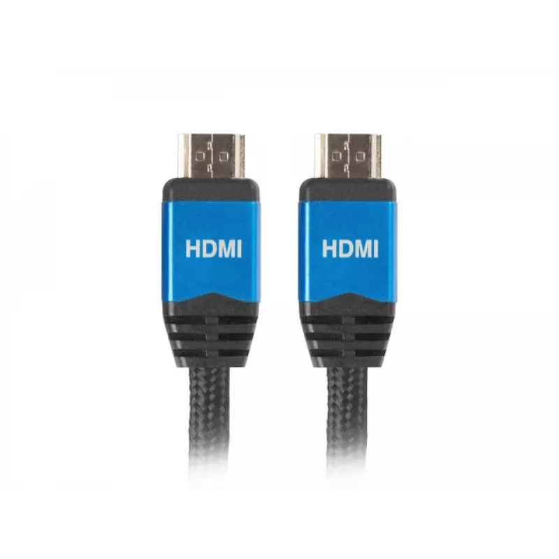 Cabo HDMI LANBERG - M/m V2.0 cabo Cu Premium - 1 m preto