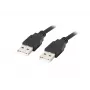 Cabo LANBERG USB-A M/m 2.0 1 m preto