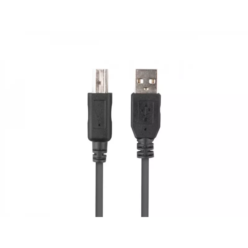 Cabo LANBERG USB-A (macho) -> USB-B (macho) 2.0 1 m preto Ferrite, caixa