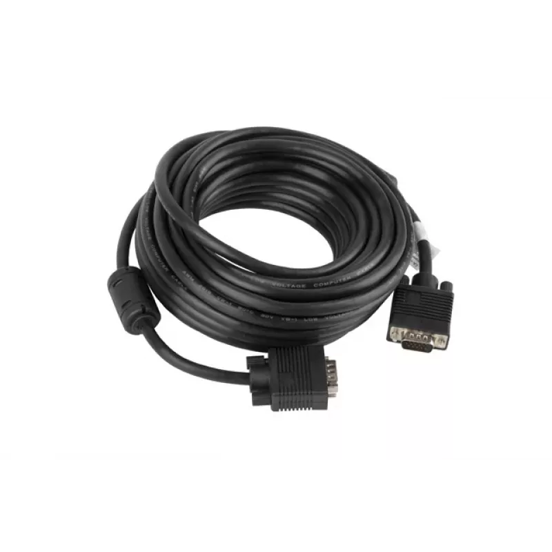 Cabo VGA LANBERG VGA (D-Sub) – 10 m preto