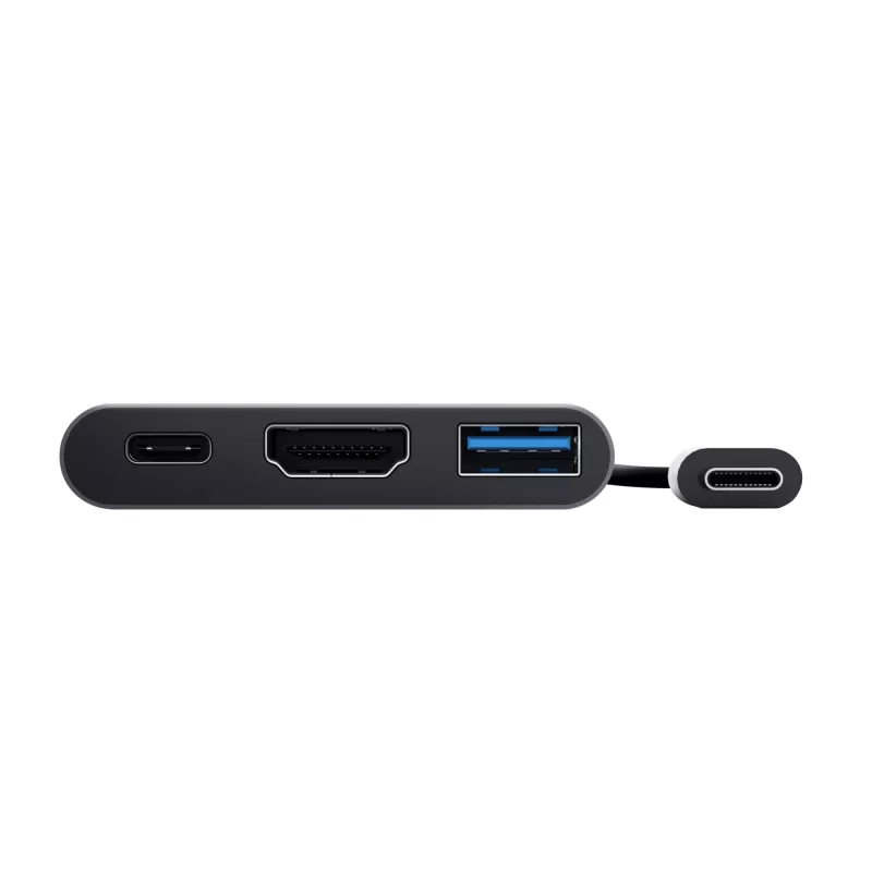 Trust Dalyx USB 3.2 Gen 1 (3.1 Gen 1) Type-C alumínio, preto