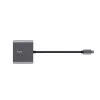 Trust Dalyx USB 3.2 Gen 1 (3.1 Gen 1) Type-C alumínio, preto