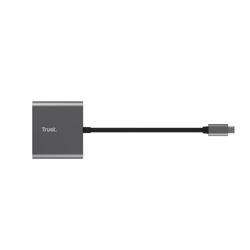 Trust Dalyx USB 3.2 Gen 1 (3.1 Gen 1) Type-C alumínio, preto