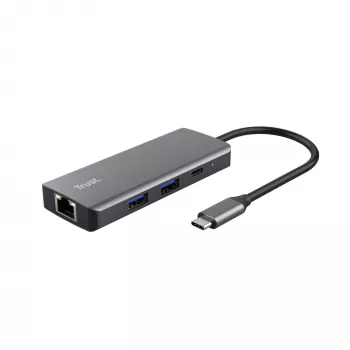 Trust Dalyx USB Type-C 1000 Mbit/s prateado