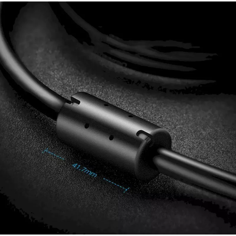 Cabo USB UGREEN 10385 Mini-USB 480 Mbit/s 1,5 m preto, carregamento rápido