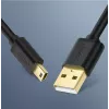 Cabo USB UGREEN 10385 Mini-USB 480 Mbit/s 1,5 m preto, carregamento rápido