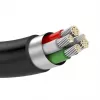 Cabo USB UGREEN 10385 Mini-USB 480 Mbit/s 1,5 m preto, carregamento rápido