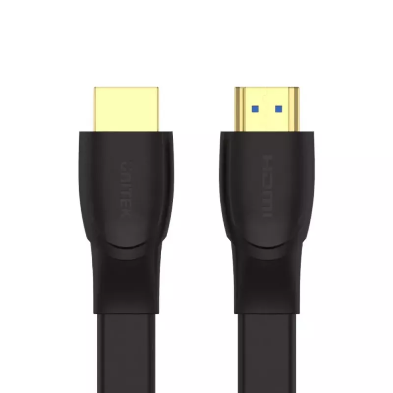 Cabo HDMI Unitek C11063BK-2M 2 m, HDMI 2.0, 18 Gbit/s, 4K@60Hz, ARC, plano preto