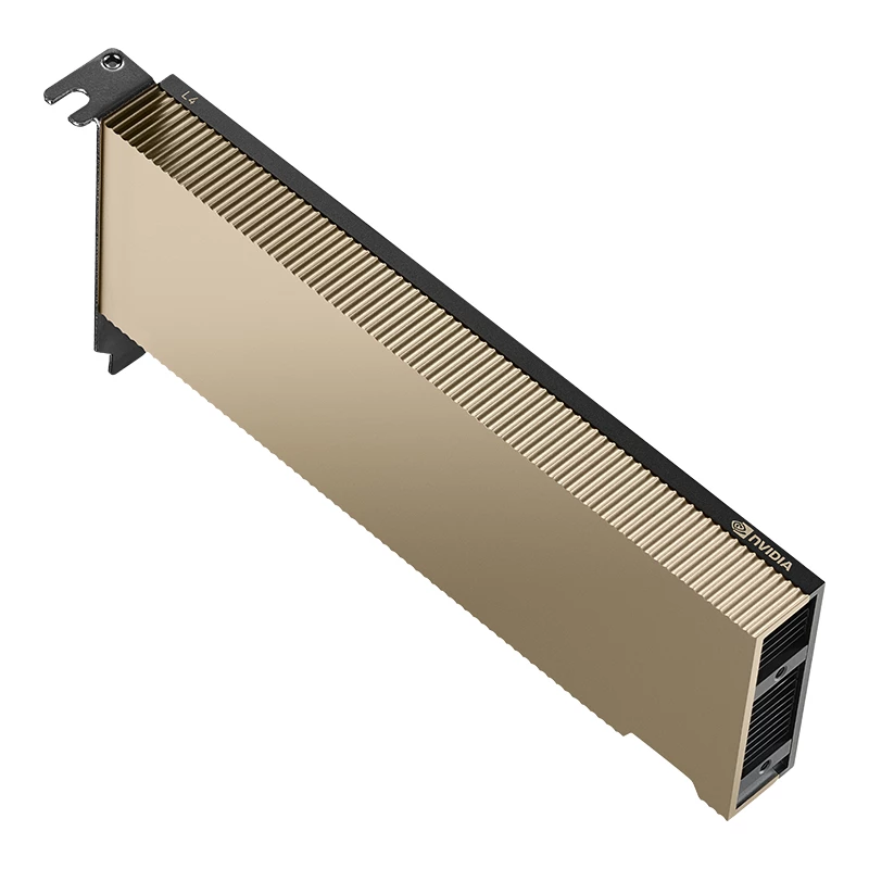 Módulo PNY NVIDIA L4 24GB 1x suporte LP Low Profile com suporte ATX montado PCIe x16 Gen 4.0