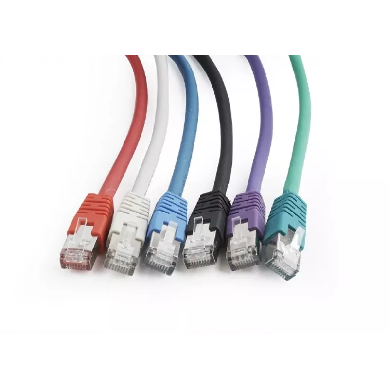 Cabo de rede Gembird PP6A-LSZHCU-20M RJ-45 Cat6a 20m cinzento