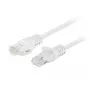 Lanberg PCU6-20CC-0100-W Cabo patch Cat6 U/UTP, 1 m, branco, 10 unidades
