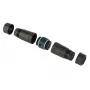 Adaptador de mudança de género Techly IWP-MD C6-IP68T RJ-45 preto