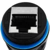 Adaptador de mudança de género Techly IWP-MD C6-IP68T RJ-45 preto