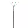 Cabo Techly F/UTP Hank Cat.5E CCA 305 m sólido exterior preto ITP8-RIS-0305LO