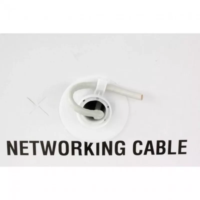 Cabo de rede TECHLY Cat6 S/FTP ITP9-RIS-0305, 305 m, 250 MHz, CCA, cinzento