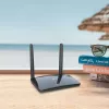 Router wireless TP-Link Archer MR402 Fast Ethernet Dual-Band (2,4 GHz / 5 GHz) 4G preto